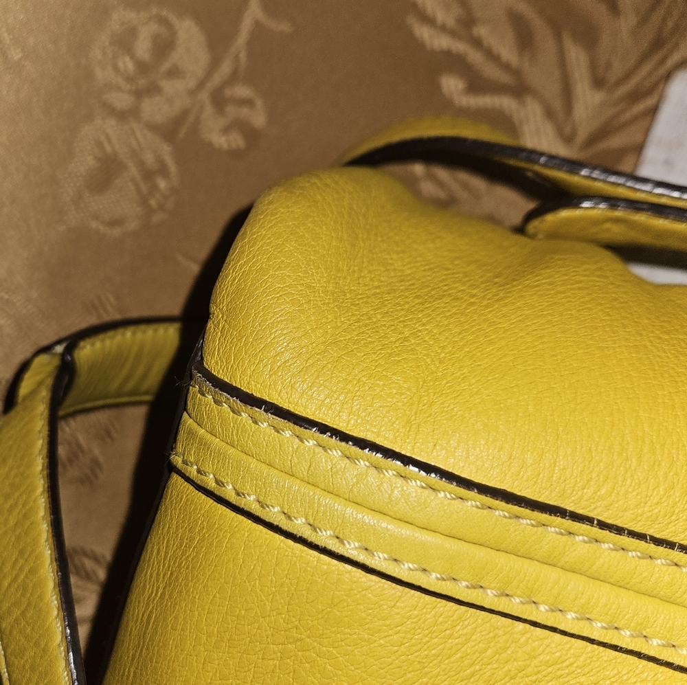 MCM 2 Way Leather Satchel - Picture 11 of 13